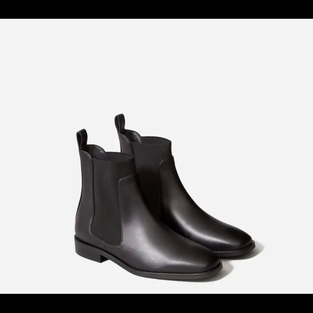 Everlane The Square Toed Chelse Boots
